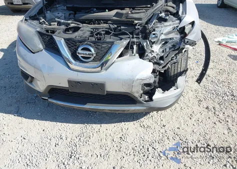 2015 Nissan Rogue S из США, поврежденный, VIN KNMAT2MV7FP563799